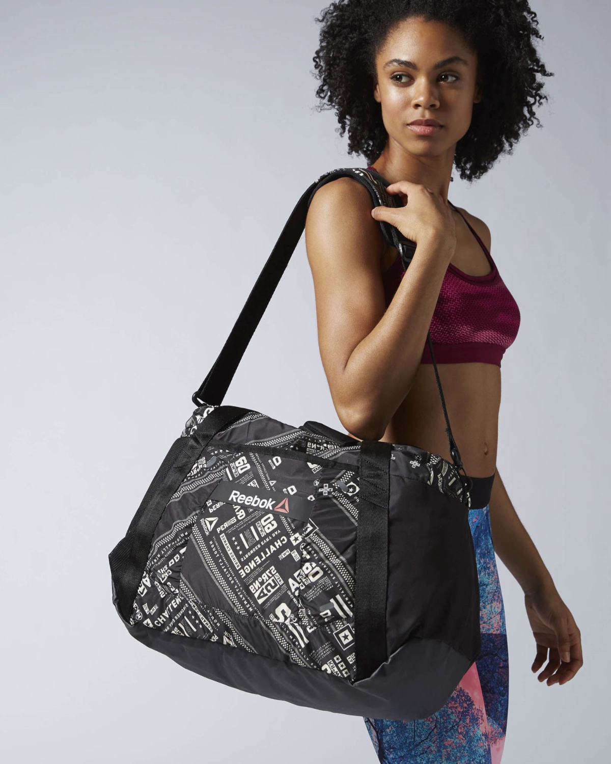 Reebok Training 30L Duffle Bag Black - fitness