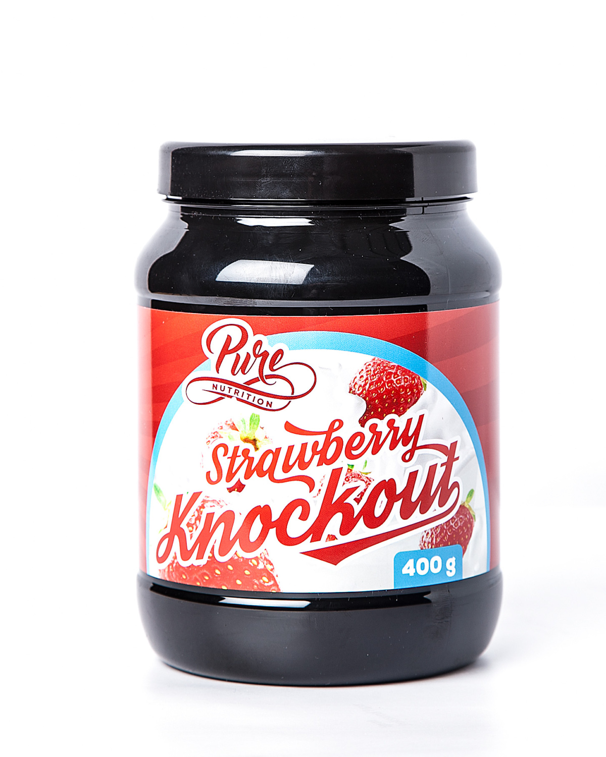 Pure Nutrition FitnessProtein Strawberry Knockout 400g - uten salt