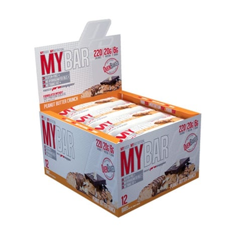 Prosupps MyBar Peanut Butter Crunch 12x55g - gram protein