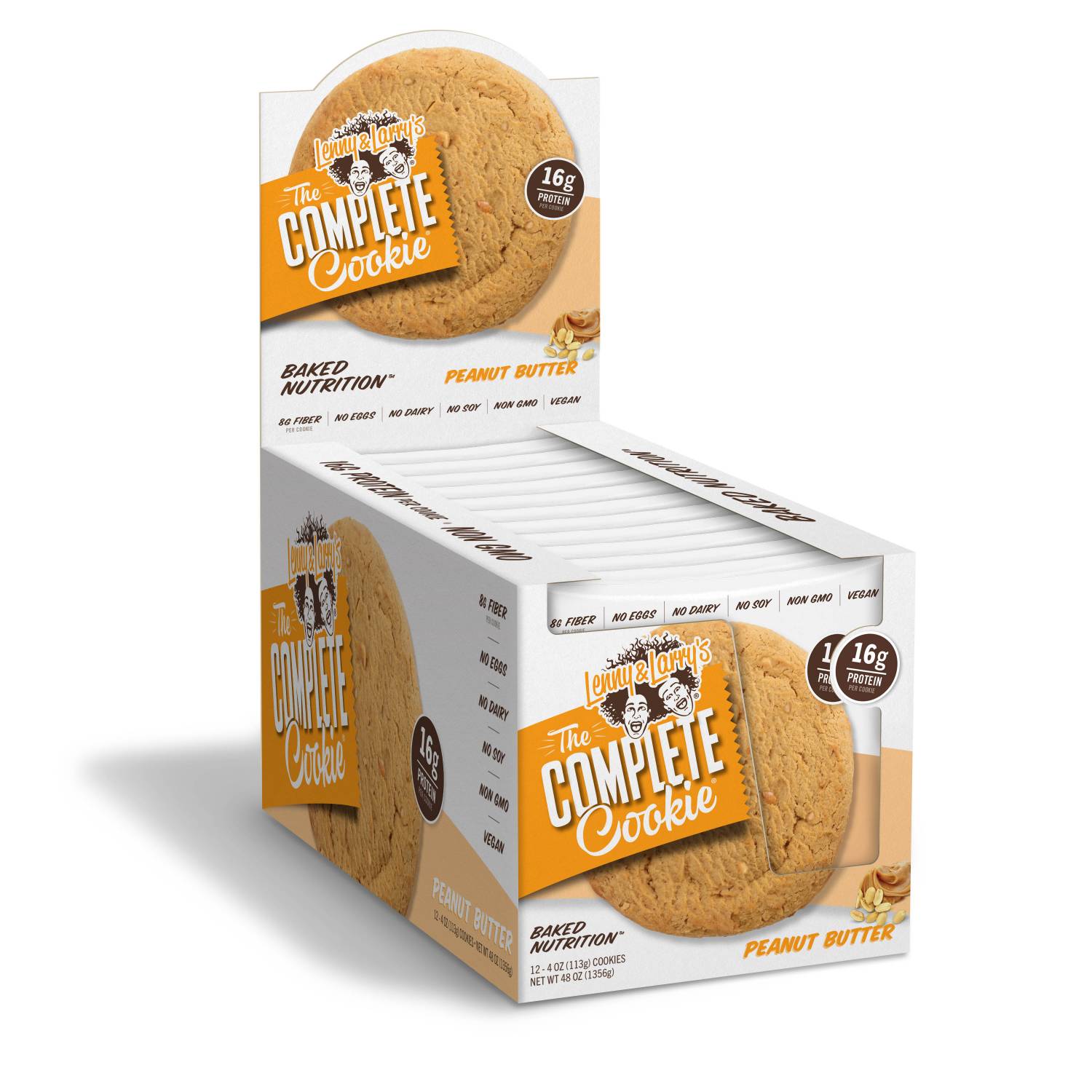 Lenny &amp; Larry Protein Cookie Peanut Butter 12x113g