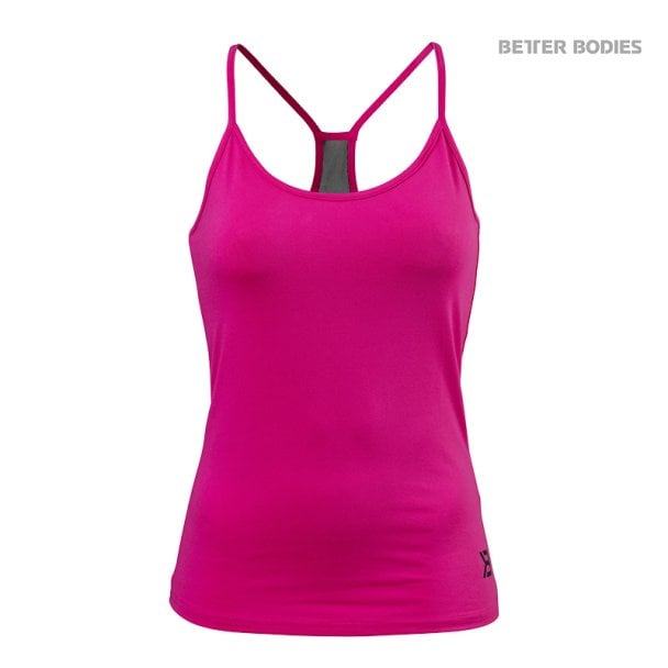 Better Bodies Womens Performance Top - Hot Pink - S - body fit