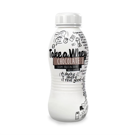 Take-A-Whey Creamy Shake Chocolate 310ml - proteinshake