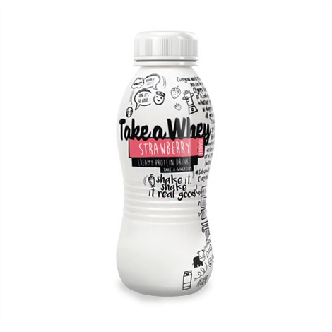 Take-A-Whey Creamy Shake Strawberry 310ml - proteinshake