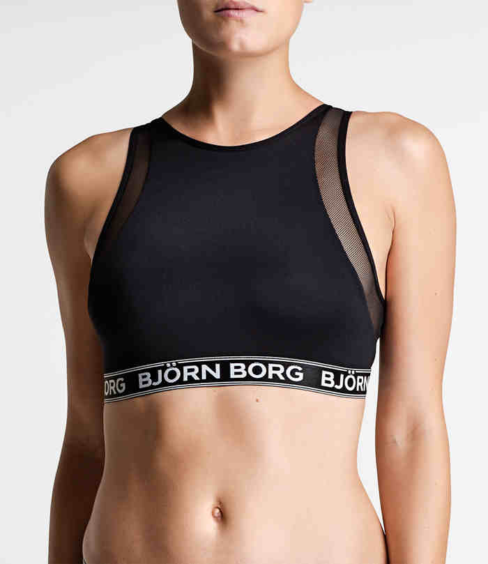 Björn Borg - Iconic Soft Top Sally, Black - M - bh