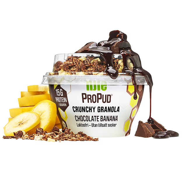 ProPud Crunchy Granola Chocolate Banana 165g - best protein
