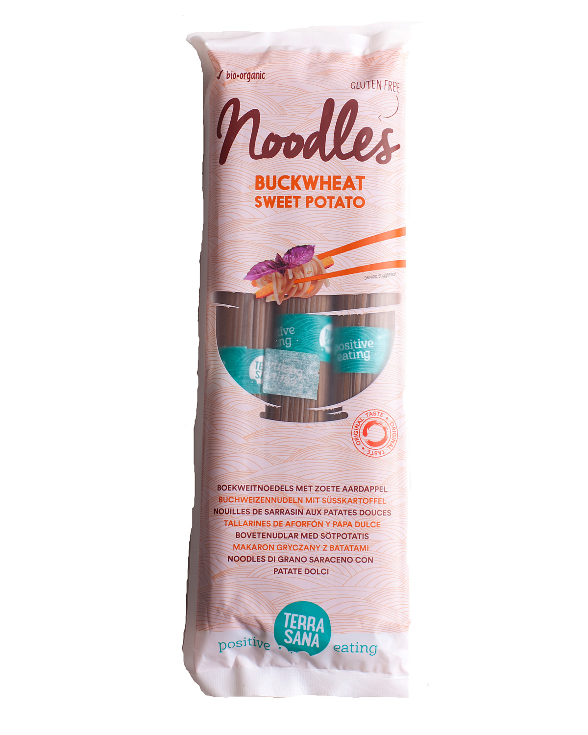 Nudler Bokhvete & Søtpotet 250g - gram protein