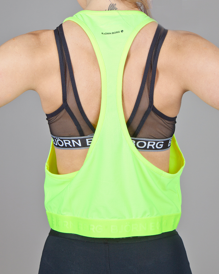Björn Borg Parker Top, Safety Yellow - M - topp