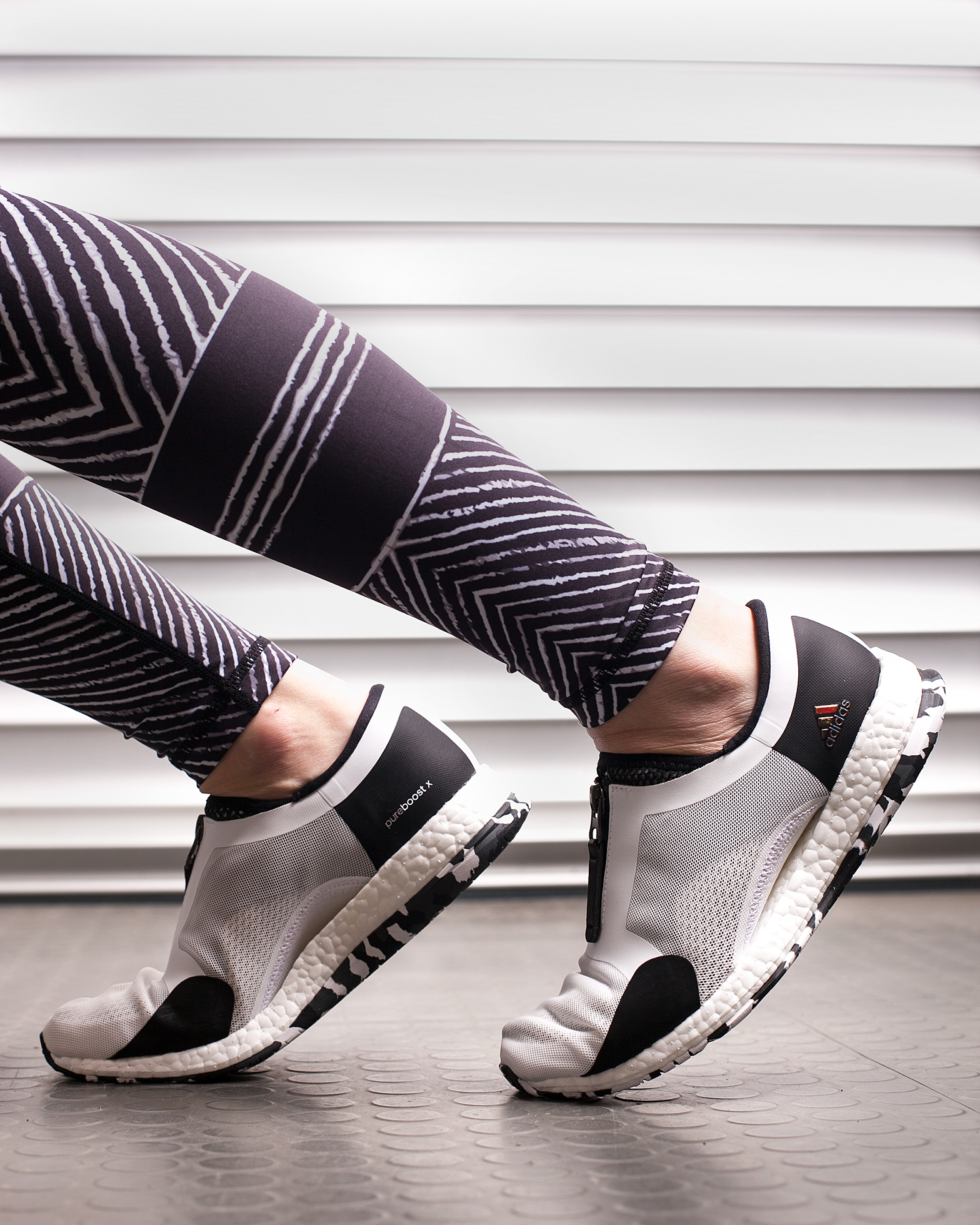 Adidas pure boost x trainer zip on sale