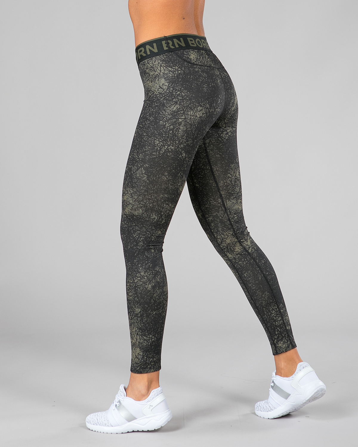 Björn Borg Tights Celeste - Olive Night - 38 - treningstights