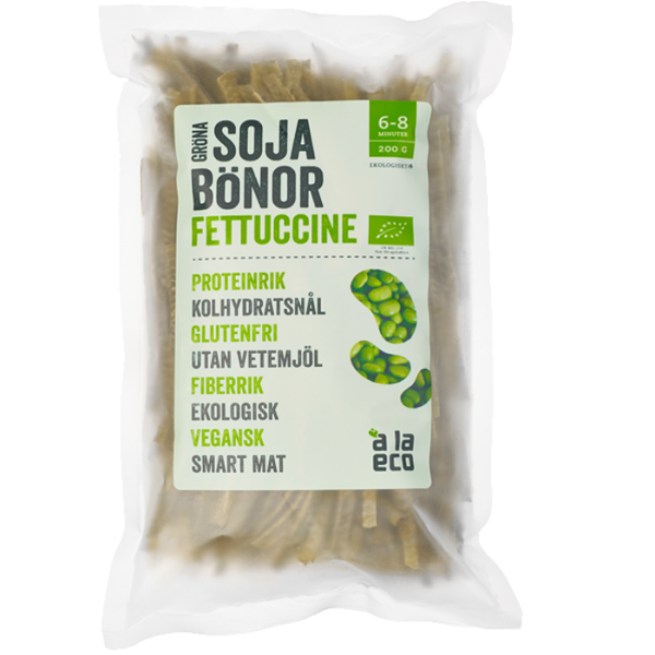 A La Eco Fettucini Grønne Soyabønner 200g - gram protein