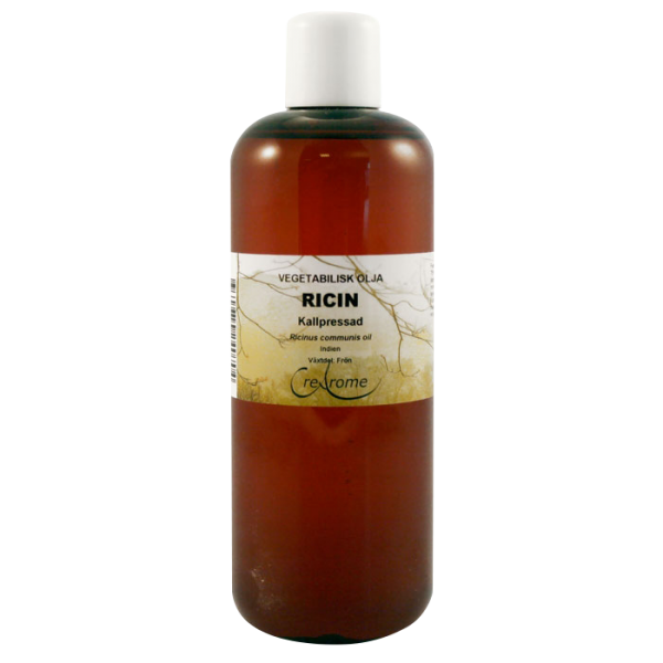 Crearome Kaldpresset Ricinolje 500ml - hårvekst