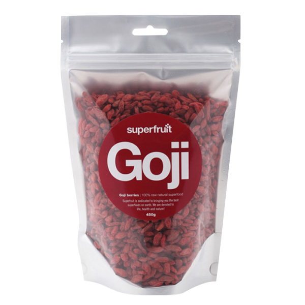 Superfruit Tørkede Gojibær 450g - protein snacks