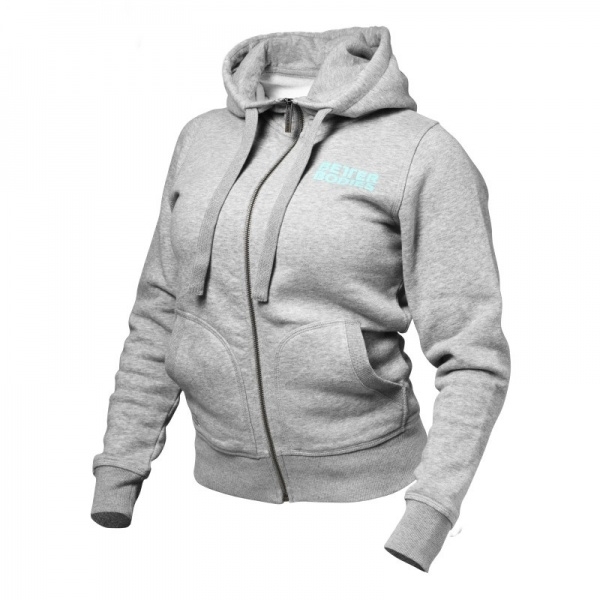 Better Bodies Womens Soft Hoodie Greymelange - S - the