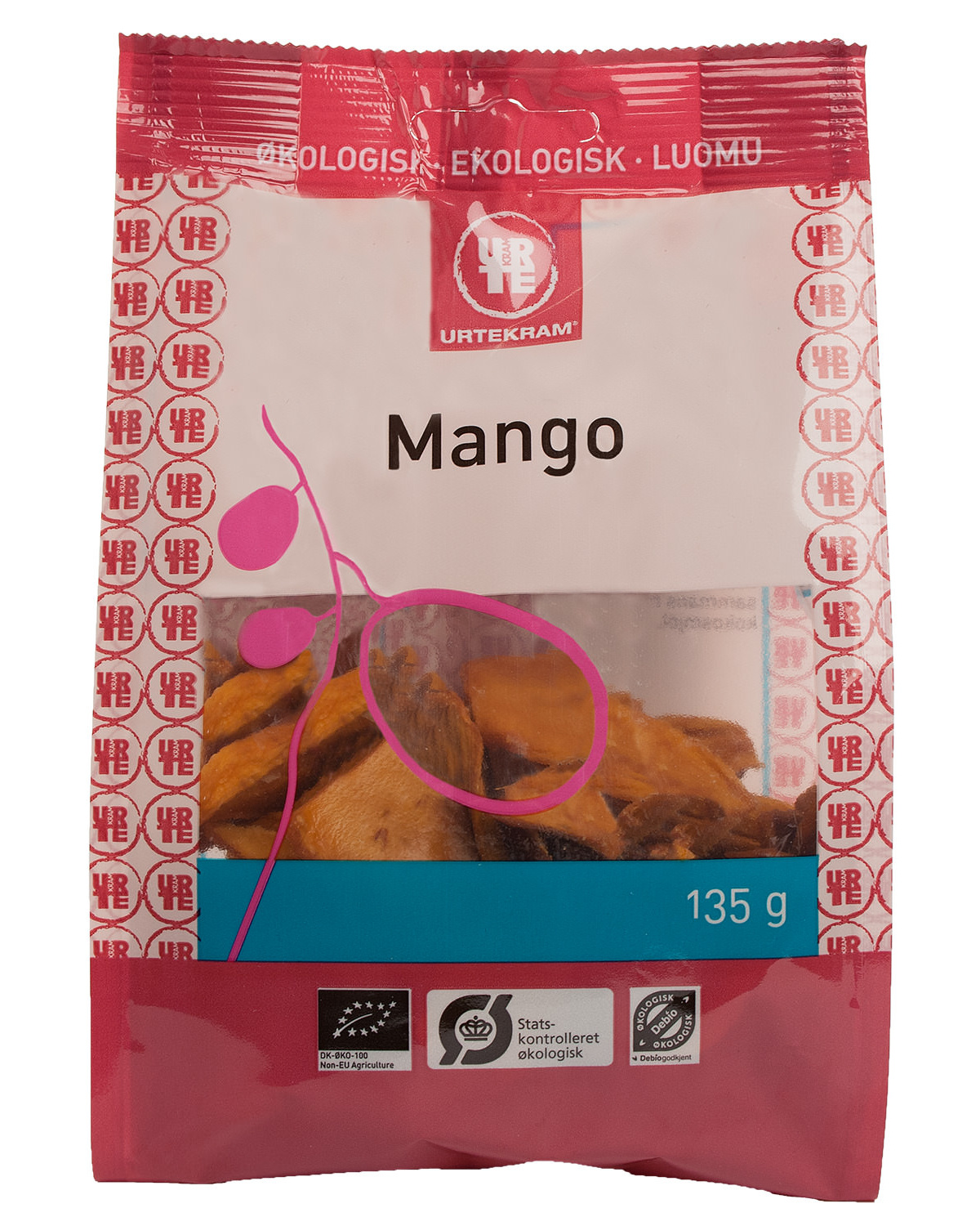 Urtekram Økologisk Mango 135g - snacks