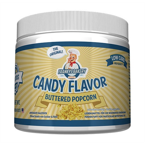 Franky's Bakery Candy Flavor Buttered Popcorn 200g - protein for