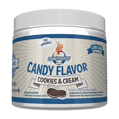 Franky's Bakery Candy Flavor Cookies & Cream 200g - protein for