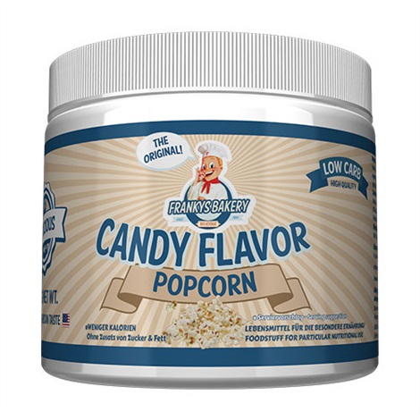 Franky's Bakery Candy Flavor Popcorn - protein for
