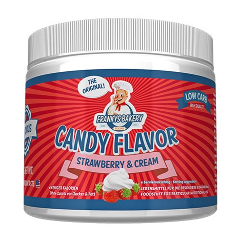 Franky's Bakery Candy Flavor Strawberries & Cream 200g - protein for