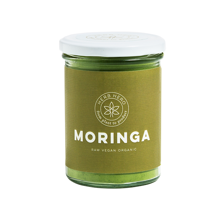 Herb Hero Moringa, 180 gram - protein for