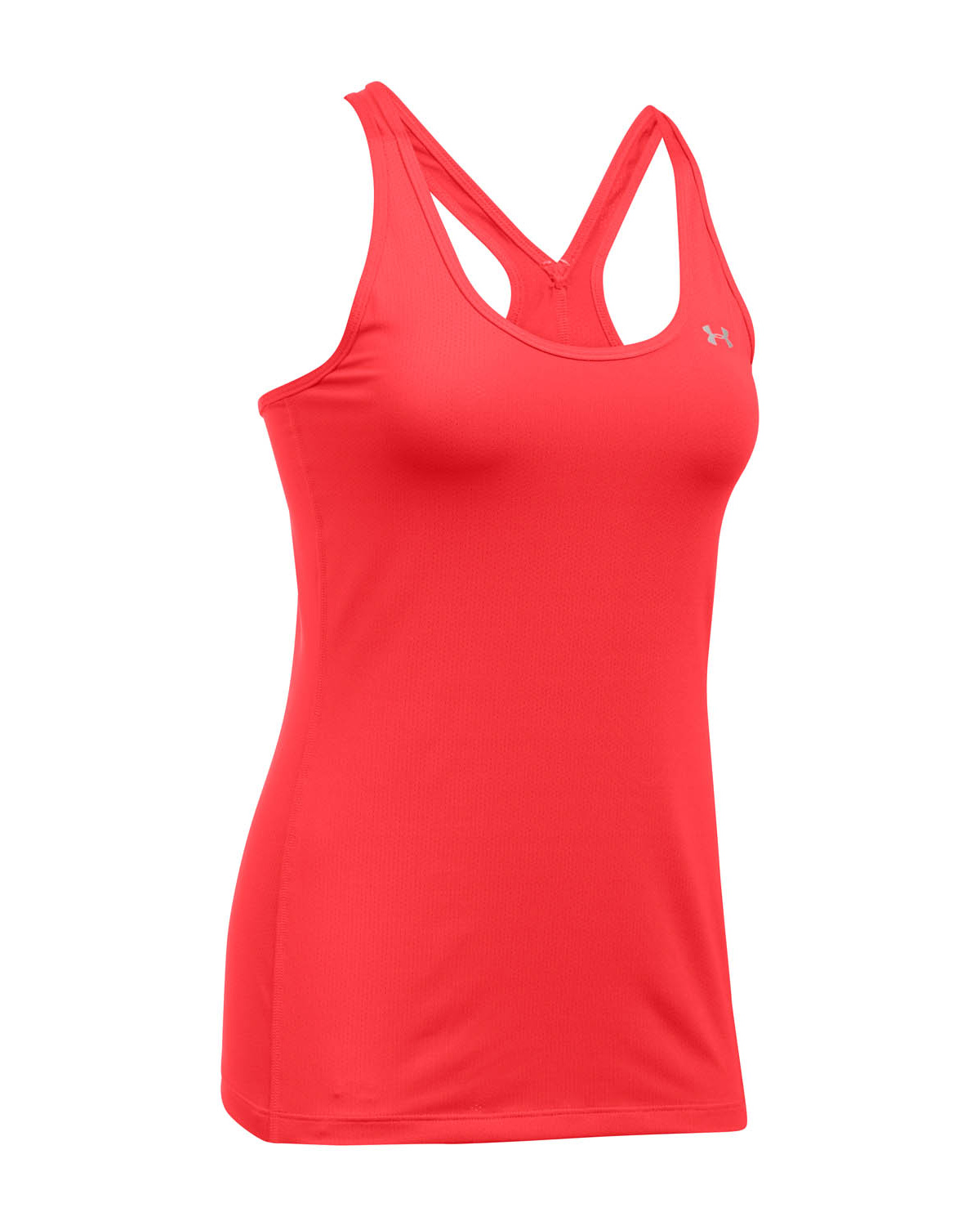 Under Armour HeatGear Racer Tank Top, Pomegranate - L