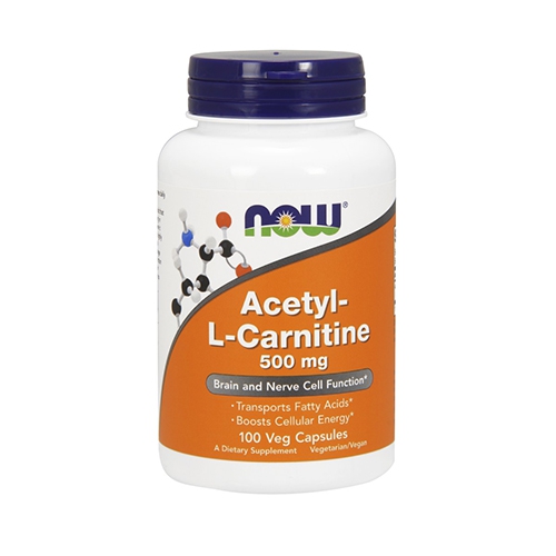 Now Foods Acetyl-l-Carnitine 50x500mg - etter trening