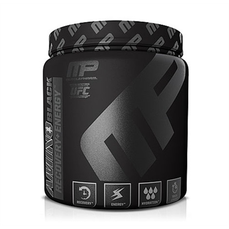 Musclepharm Amino1 Black 384g - Fruit Punch - bcaa for