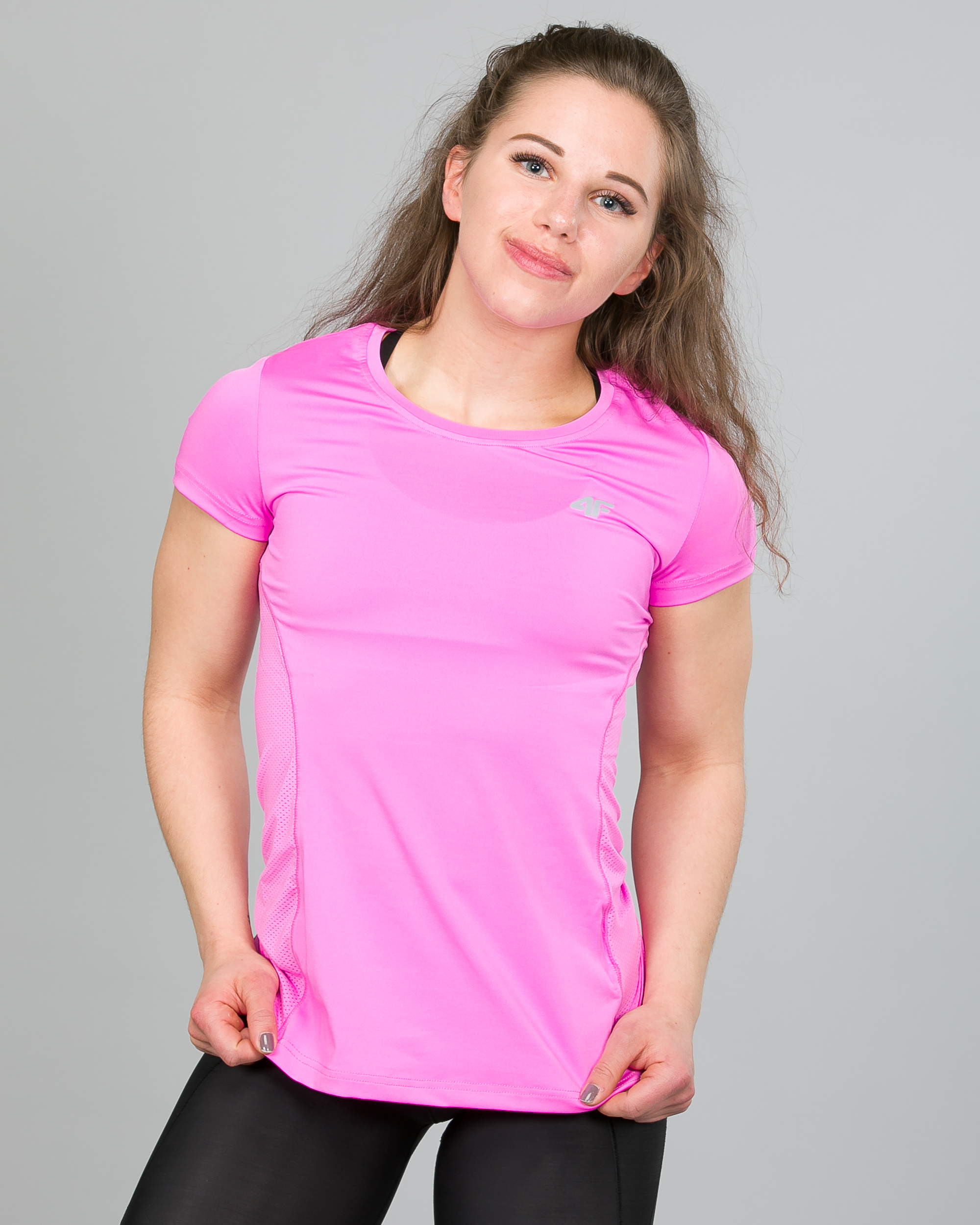 4F-Active-T-Shirt-Neon-Pink