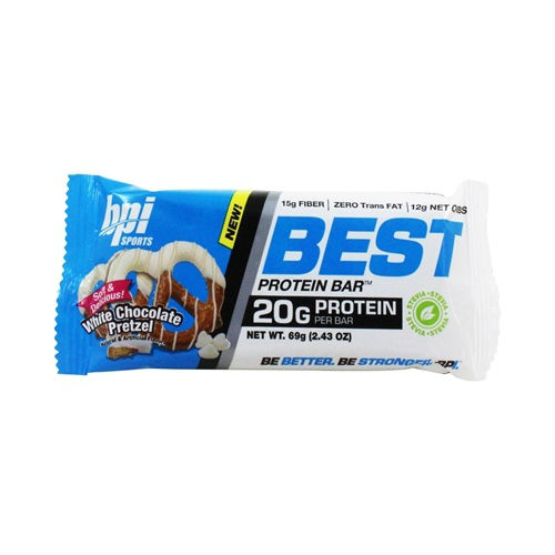 BPI Best Protein Bars White Chocolate Pretzel 69g - nutrition
