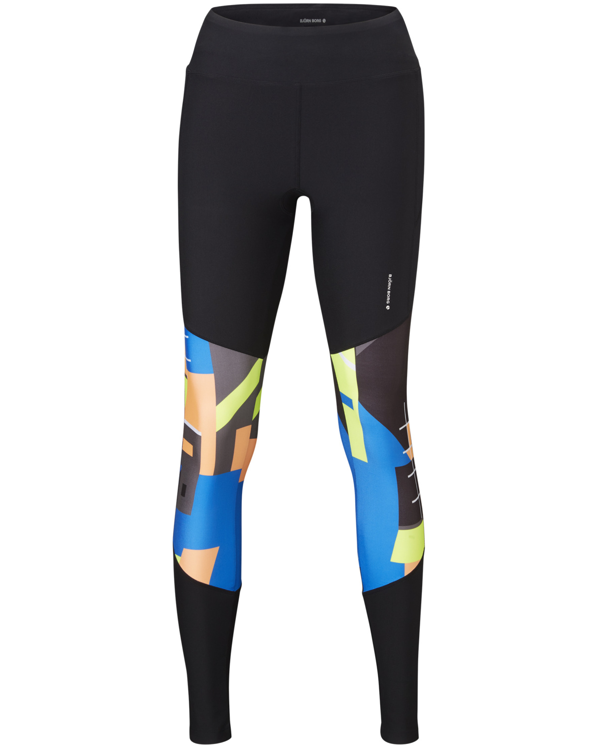 Björn Borg Pandora Tights, Black/Print - M - polyester