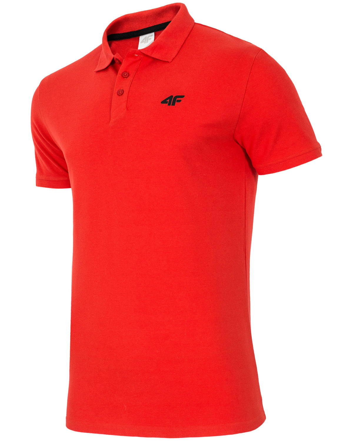 4F Men´s Polo Shirt, Red - S - herre