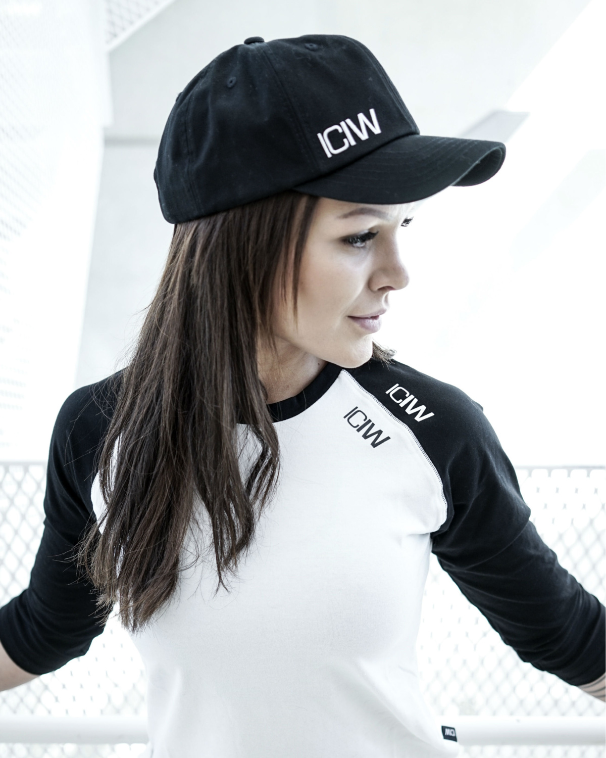 Icaniwill Baseball Cap Black - the