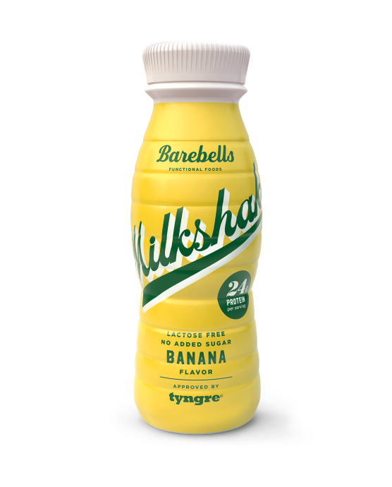 Barebells Milkshake Banan 330ml - proteinshake