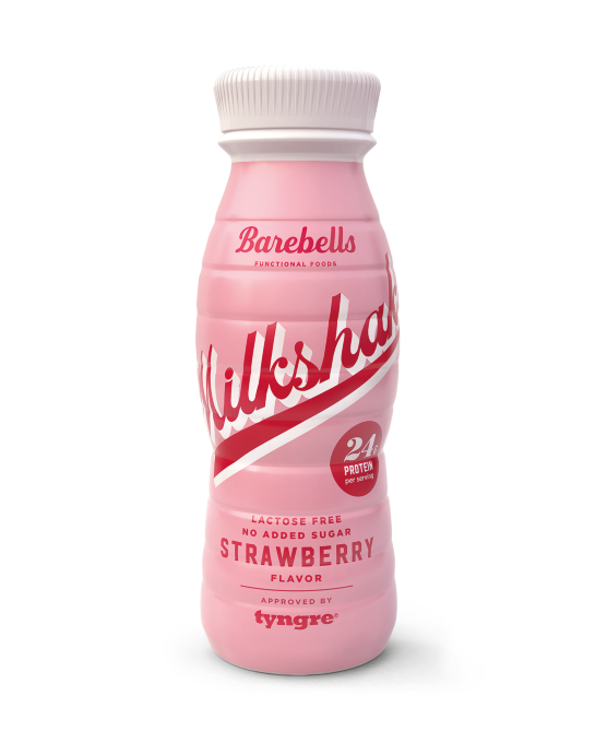 Barebells Milkshake Strawberry 330ml - proteinshake