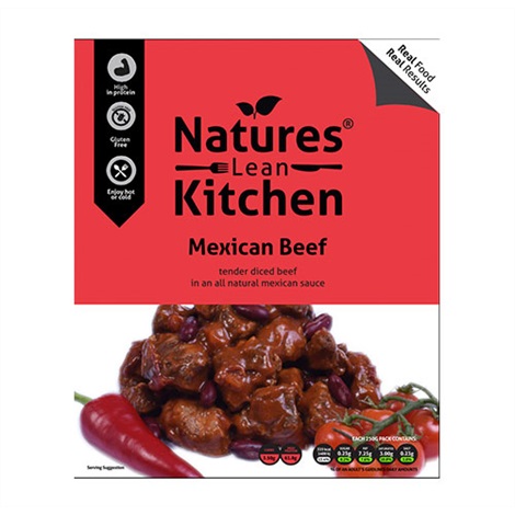Nature's Lean Kitchen Mexican Beef 270g
