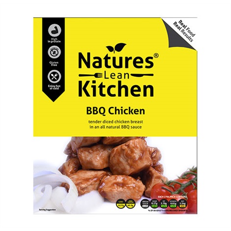 Nature's Lean Kitchen Kylling BBQ 270g - protein for