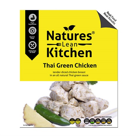 Nature's Lean Kitchen Kylling Thai Green 270g - protein for