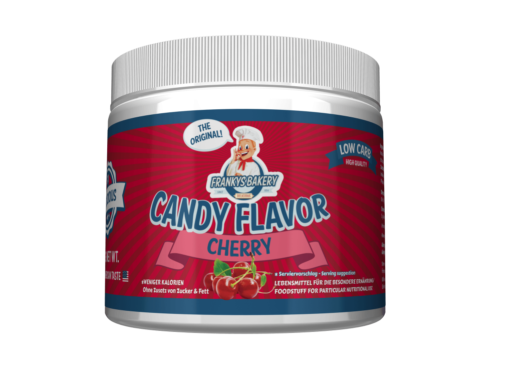 Franky's Bakery Candy Flavor Cherry 200g - protein for
