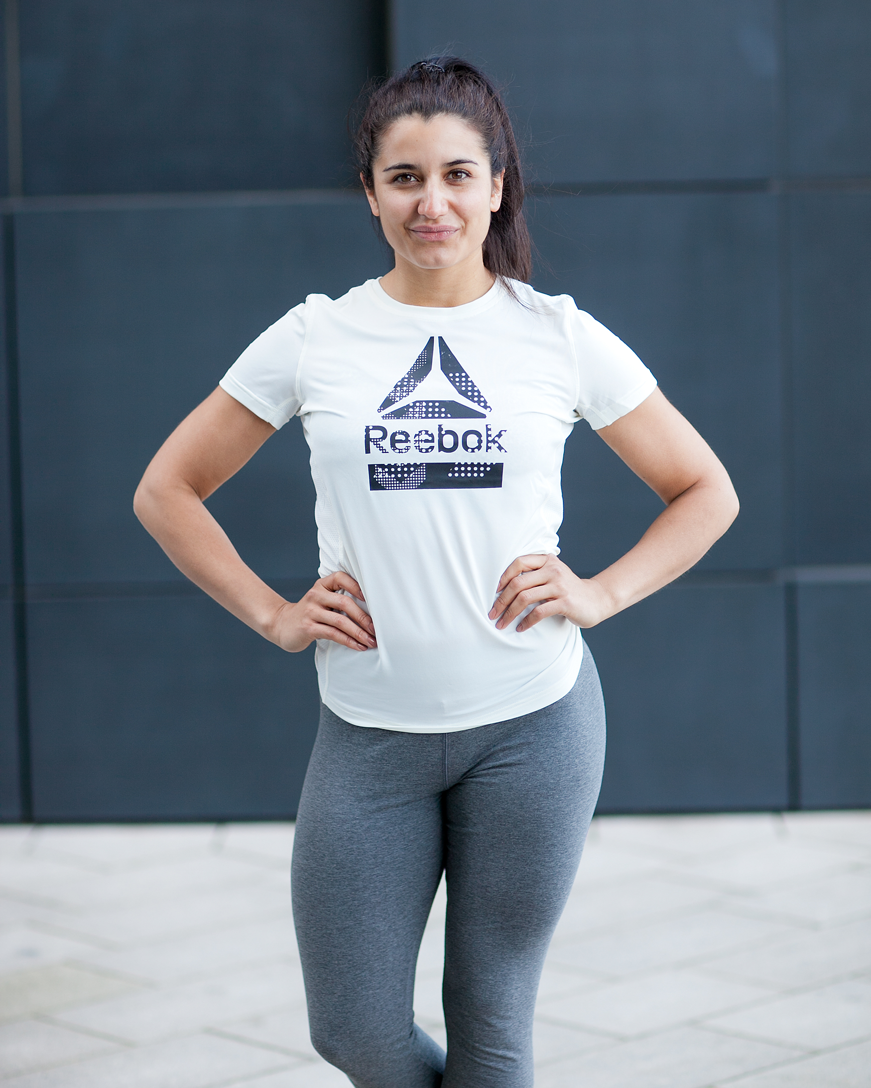 reebok activchill graphic tee