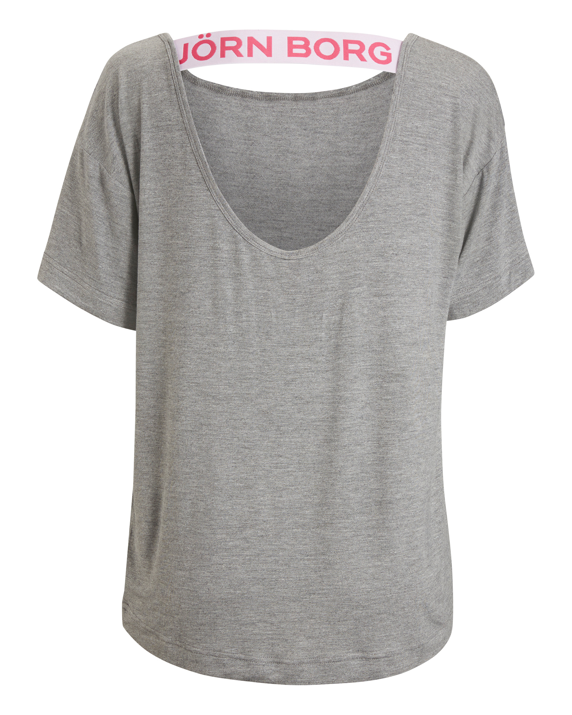 Bjorn Borg Tee Solid Tia - Grey Melange