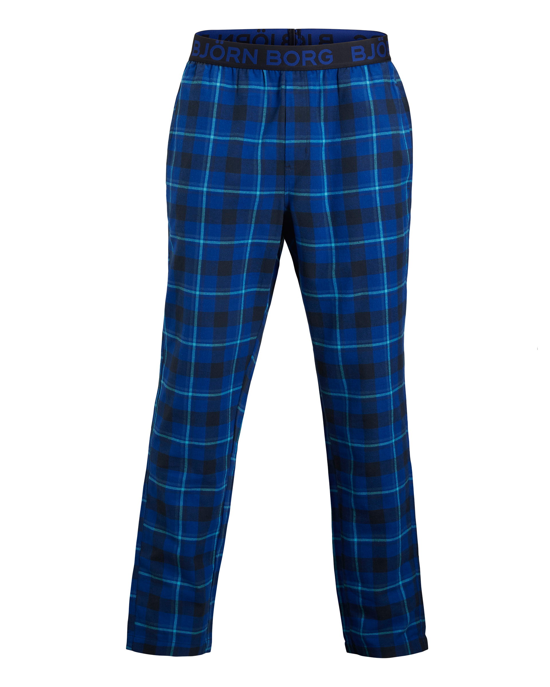 Bjorn Borg Pyjama Pant Checked Paul - Total Eclipse