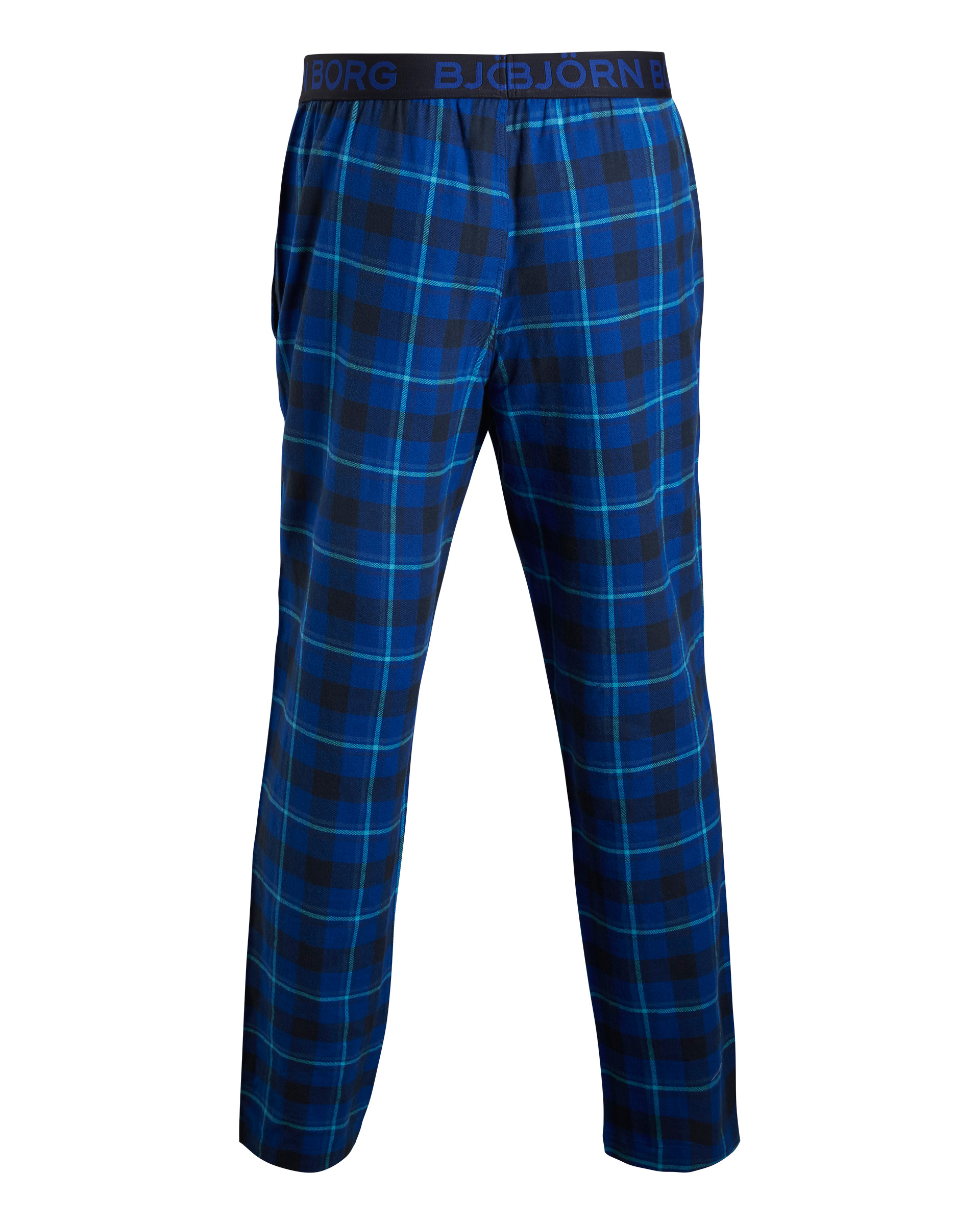 Bjorn Borg Pyjama Pant Checked Paul - Total Eclipse