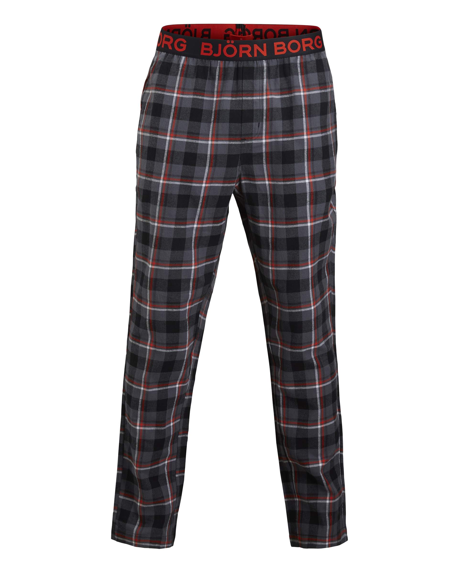 Bjorn Borg Pyjama Pant Checked Paul - Iron Gate