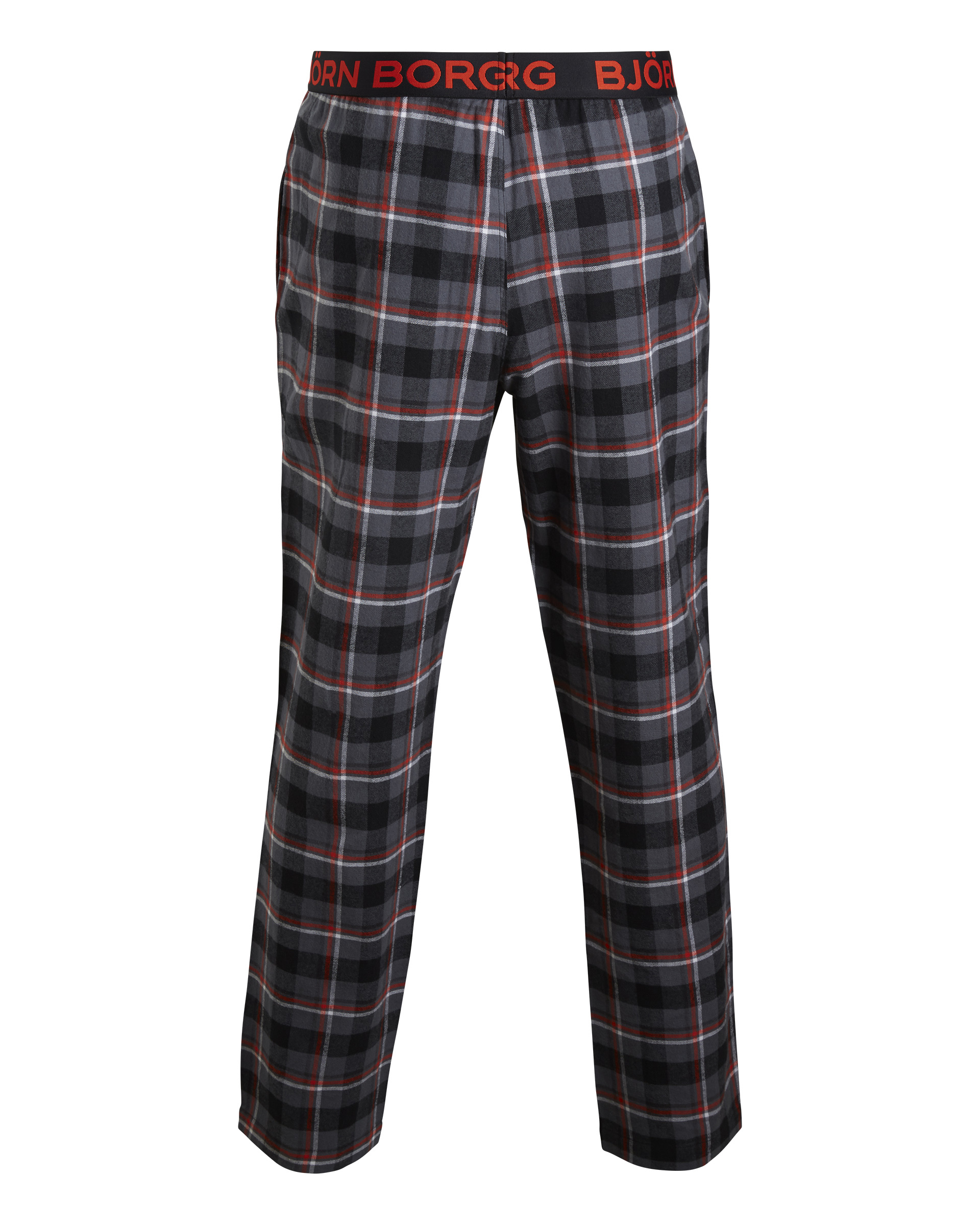 Bjorn Borg Pyjama Pant Checked Paul - Iron Gate