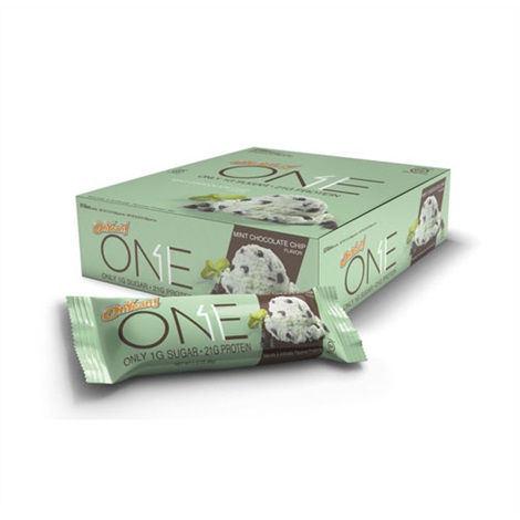 Oh Yeah ONE Bars Chocolate Mint 12x60g - proteinbarer