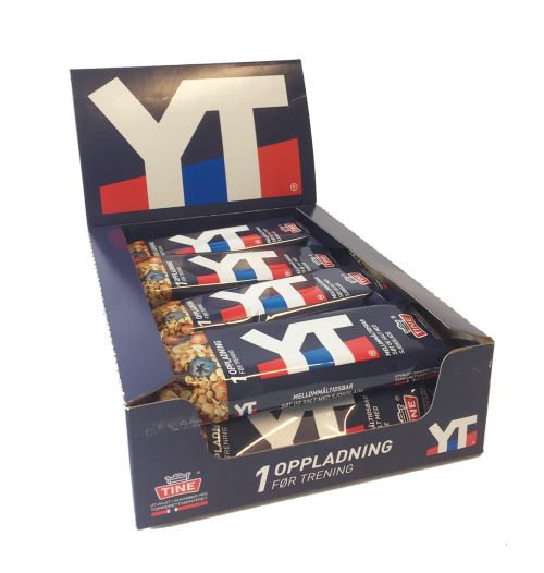 YT Mellommåltidsbar Søt & Salt Sjokolade 12x50g - protein for