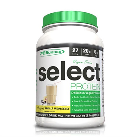 PES Select Vegan Protein 918g - Vanilje - cocoa powder