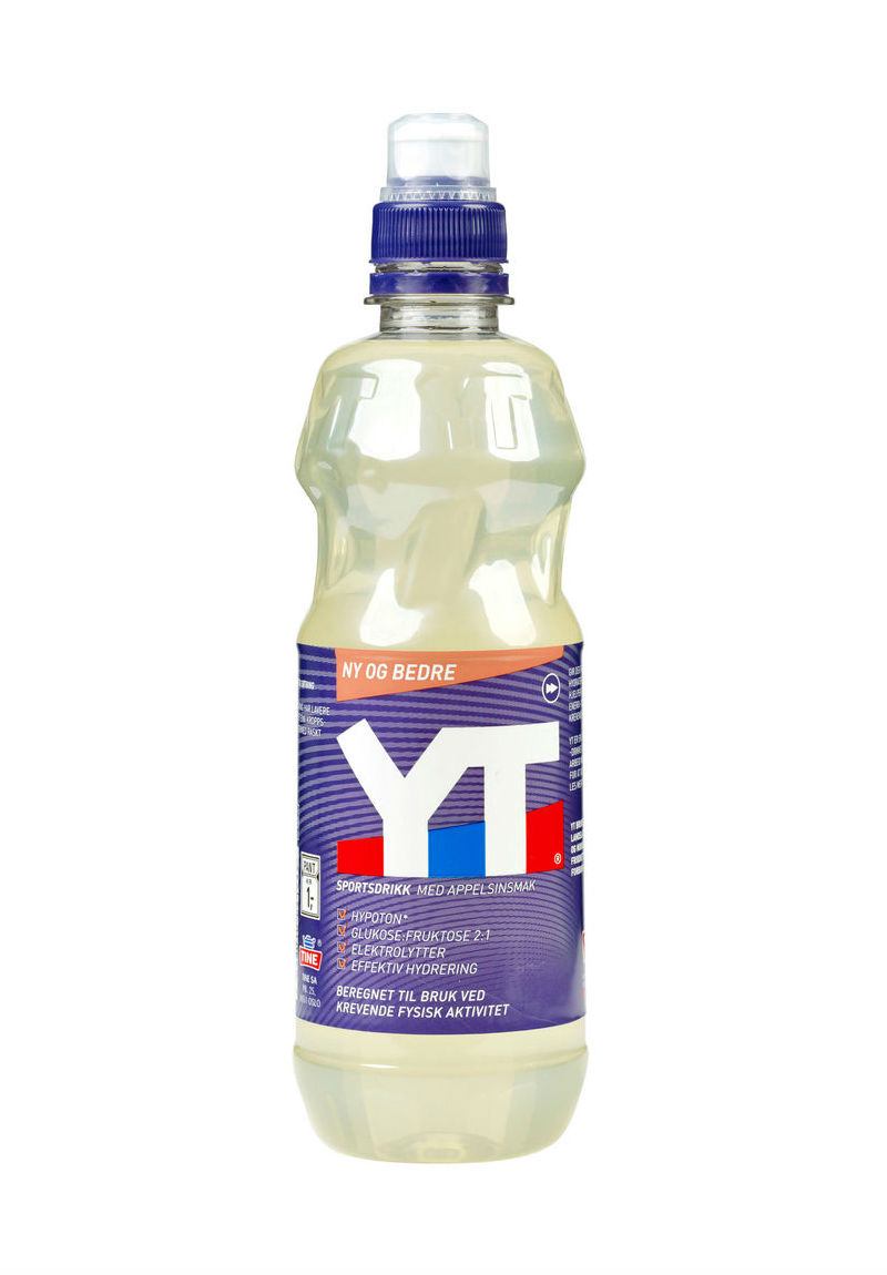 YT Sportsdrikk Appelsin 500ml - til