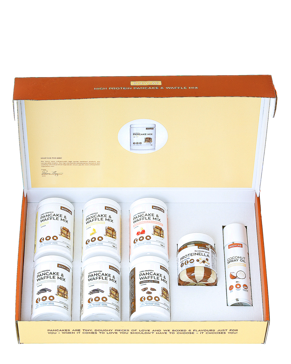 Bodylab Pancake Mix Box - BESTSELGER - cream protein