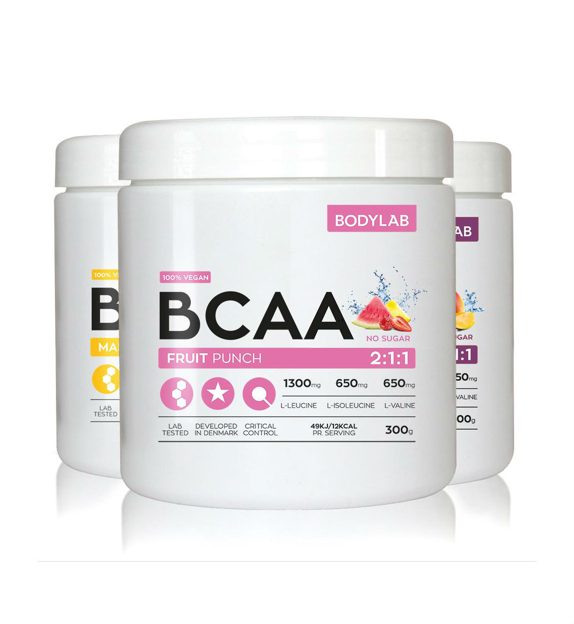 Bodylab BCAA Instant 3x300g - TREPAKNING - protein for
