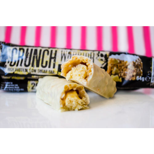 Warrior Crunch Bar White Chocolate Crisp 64g - proteinbar